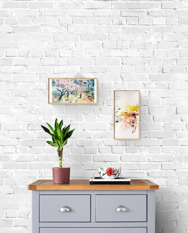 Exemple de 2 tableaux 20x40 cm