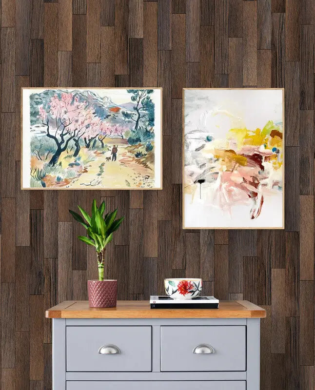 Exemple de 2 tableaux 50x70 cm