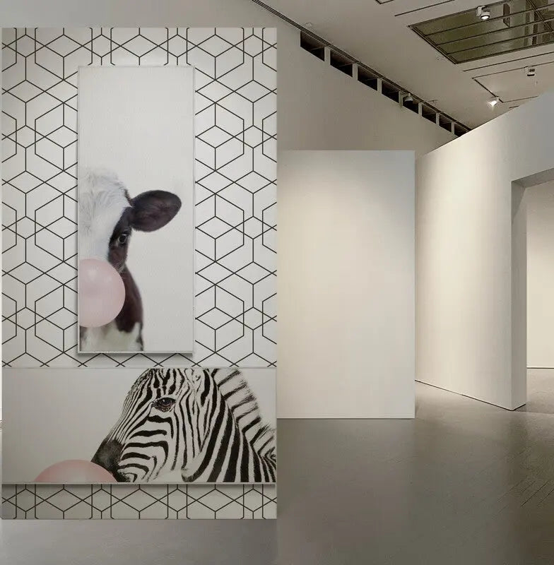 Exemple de 2 tableaux 60x150 cm